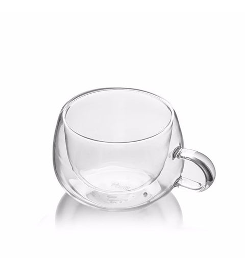 280ml Çift Katmanlı Cam Fincan - Mochachio Coffee